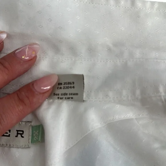 Roper pearl snap western shirt all over monotone print cowboy rodeo sz 2X - Picture 13 of 13